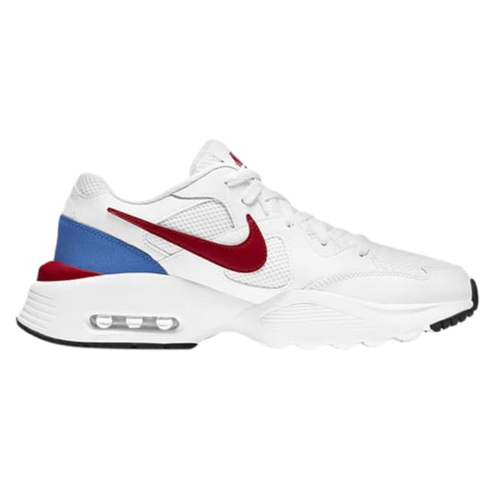 Nike Air Max Fusion rote Swoosh-weiße Trainer - Image 1