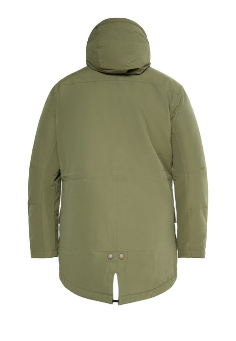 Mo Wattierter Anorak Herren Militäroliv - Image 2