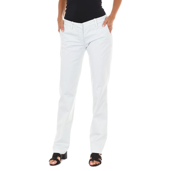 Long Chinese style pants with straight hems 70DBF0028-R123 woman