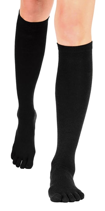 TOETOE - Herren- und Damen-Essentials Kniestrümpfe mit Feuchtigkeitsableitung - Schwarz - Image 2