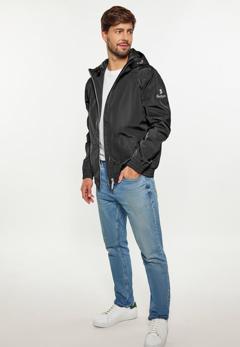 Schmuddelwedda Regenjacke Herren schwarz - Image 2