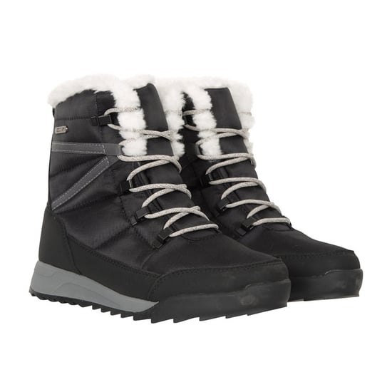 Mountain Warehouse Womens/Ladies Leisure II Schneestiefel (Jet Black/White) - Image 1