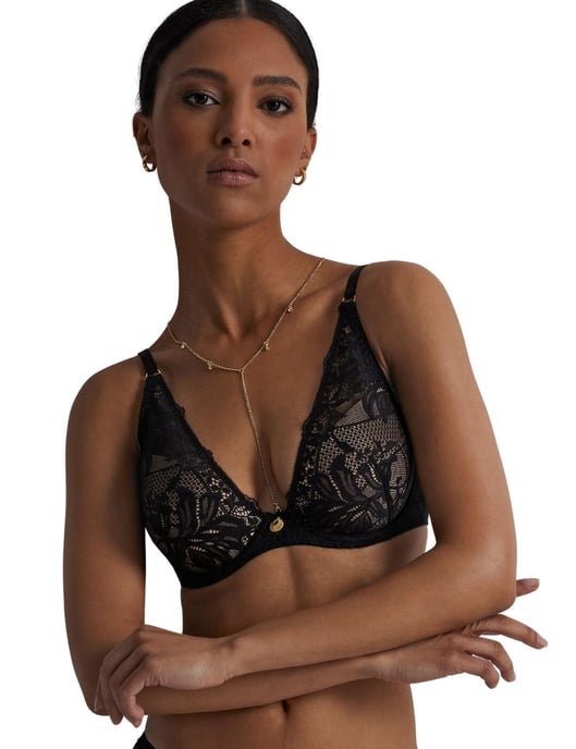 Aubade Gold Pleasure Plunge Bra