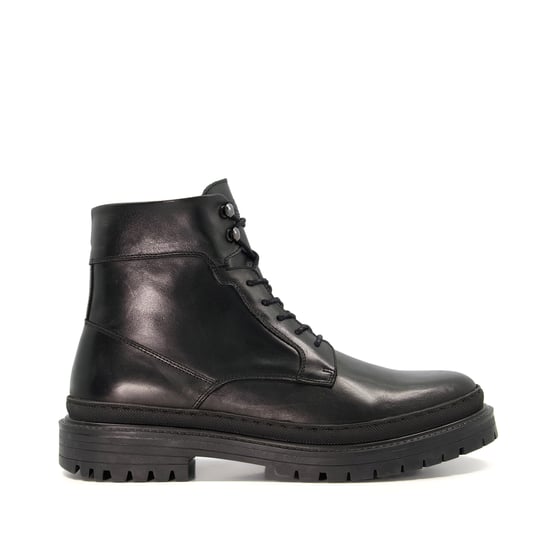 Dune Mens Coordinator - Coordinator - Casual Leather Lace-Up Boots - Image 2