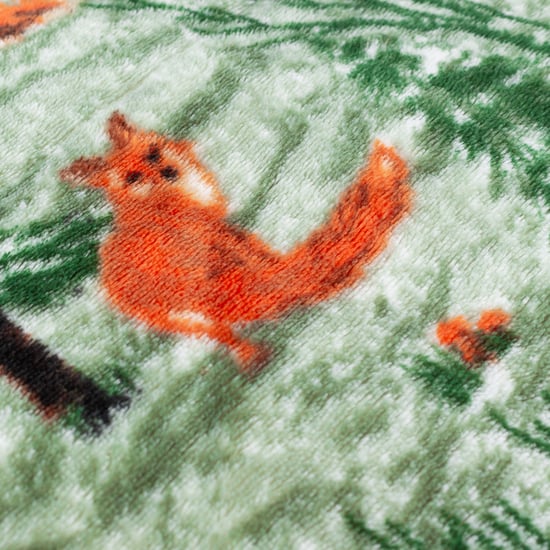 furn. Lodge Holz Sherpa-Fleece-Decke - Image 4