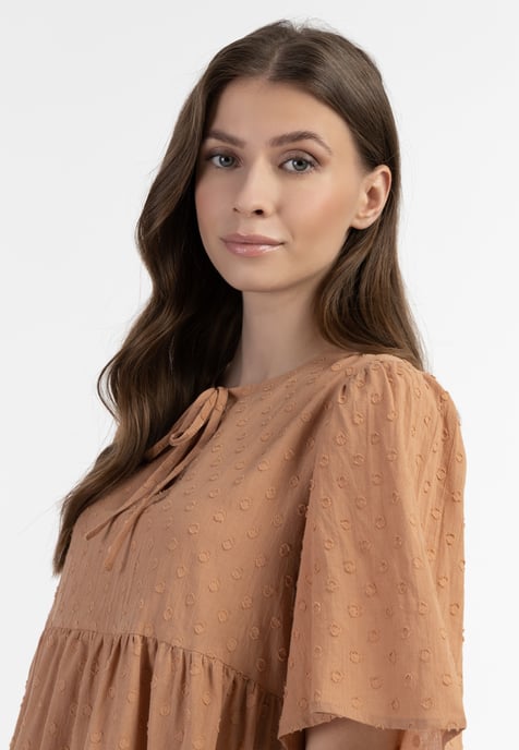 Dreimaster Kleid Damen hellrost - Image 5