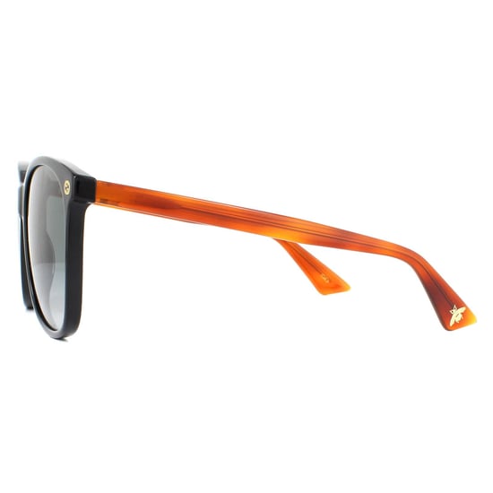 Gucci Sonnenbrille GG0024S 003 Schwarz Braun Grau Gradient - Image 3