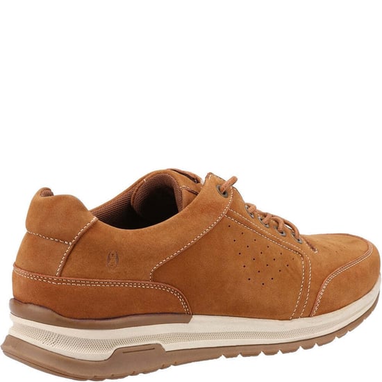 Hush Puppies Mens Joseph Nubuck Turnschuhe (Tan/Beige) - Image 4