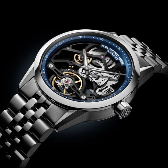 Raymond Weil Freelancer Calibre RW1212 Skeleton Herren Silber Uhr 2783-ST-50000 - Image 3