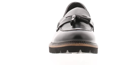 Hush Puppies Ginny Wildleder Damen Schwarze Loafer - Image 3