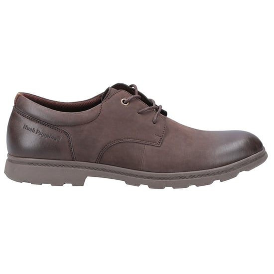 Hush Puppies Herren Trevor Leder Derby Schuhe (Braun) - Image 3