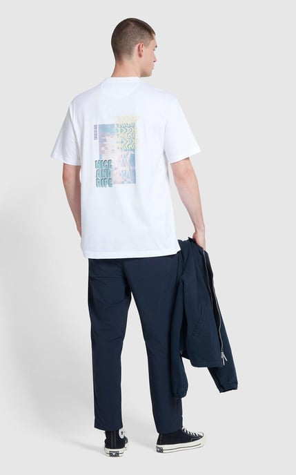 Blond Graphic T-shirt White