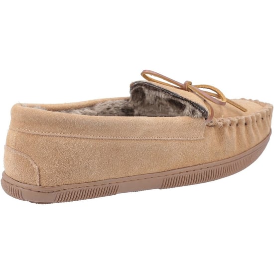 Hush Puppies Womens/Ladies Allie Slip On Leather Slipper (Tan)