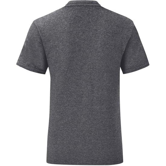 Fruit Of The Loom Herren Iconic T-Shirt (5er-Pack) (Dark Heather) - Image 2
