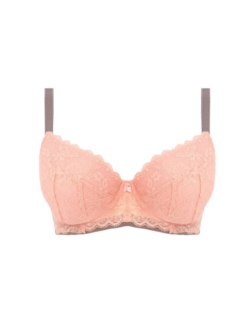 Offbeat Underwired Padded Half Cup Bra - Image 4