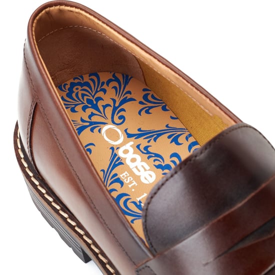 Base London Ivey Herrenschuhe aus gebranntem braunem Leder - Image 6