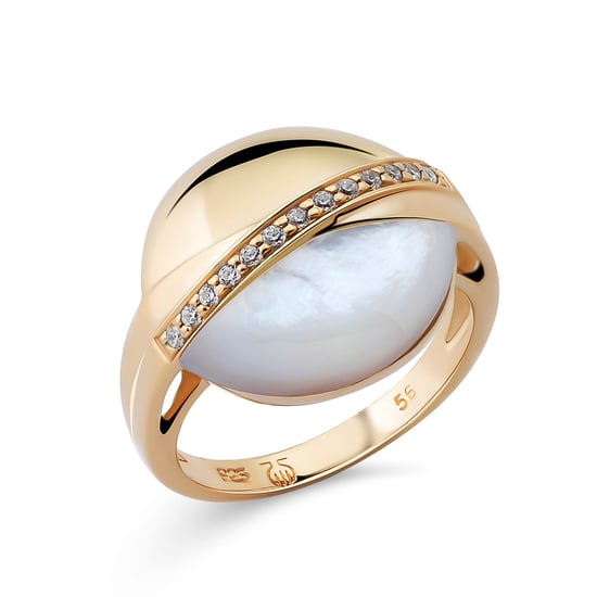 Orphelia Damen-Ring Sterling-Silber 925 – Gold ZR-7506/G - Image 1
