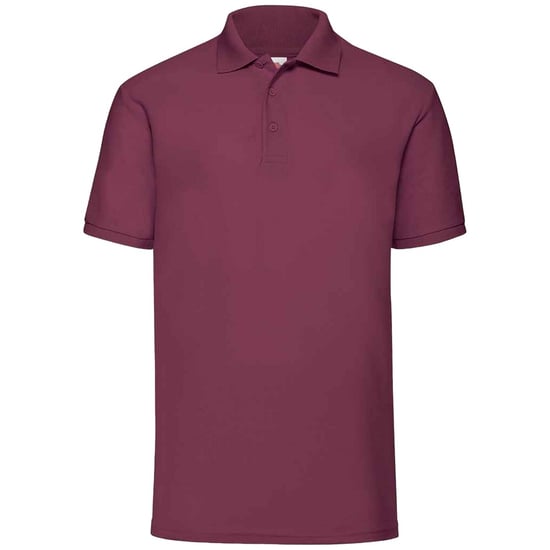 Fruit of the Loom - "65/35" Poloshirt für Herren (Burgunderrot) - Image 1