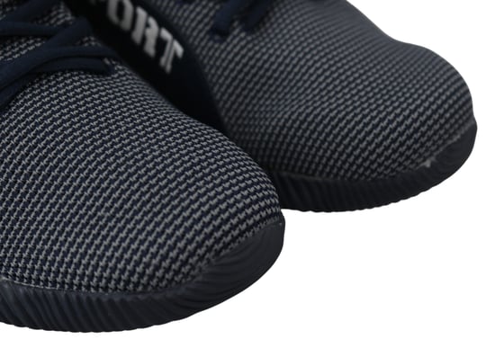 Plein Sport Herren Blau Indaco Polyester Carter Turnschuhe Schuhe - Image 3