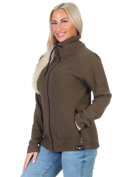 Rock Creek Fleecejacke Dunkelgrün