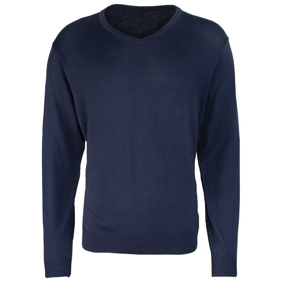 Premier - Sweatshirt V-Ausschnitt für Herren (Marineblau) - Image 1