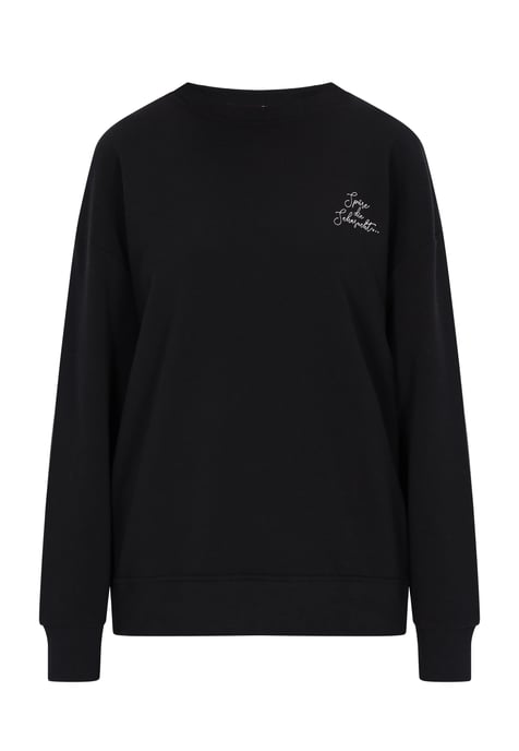 Dreimaster Sweatshirt Damen Schwarz - Image 1