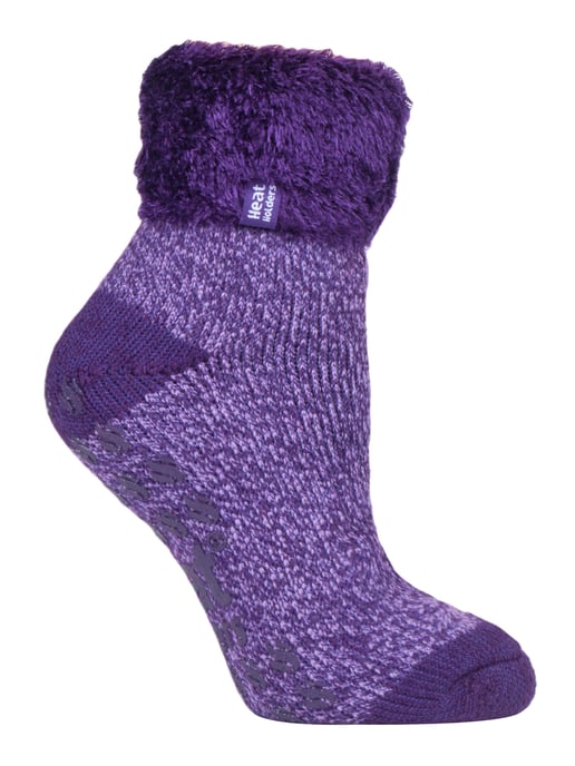 HEAT HOLDERS - Womens Thermal Slipper Bettsocken mit rutschfesten Griffen - Image 1