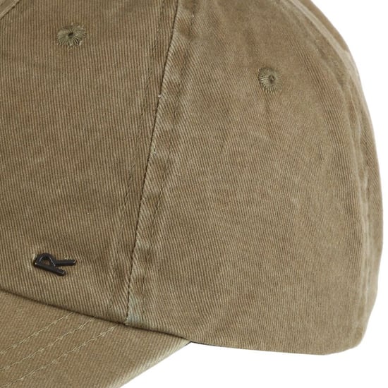 Regatta Herren Cassian Baseballkappe (Khaki Dunkel) - Image 2