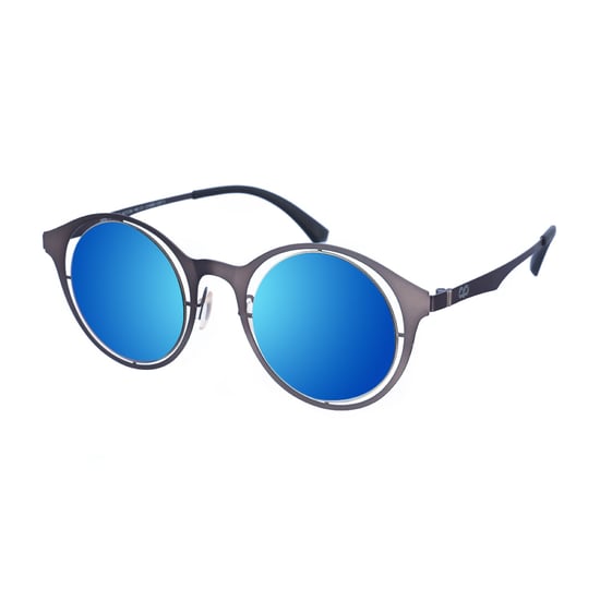 JAPO women's round shape metal sunglasses