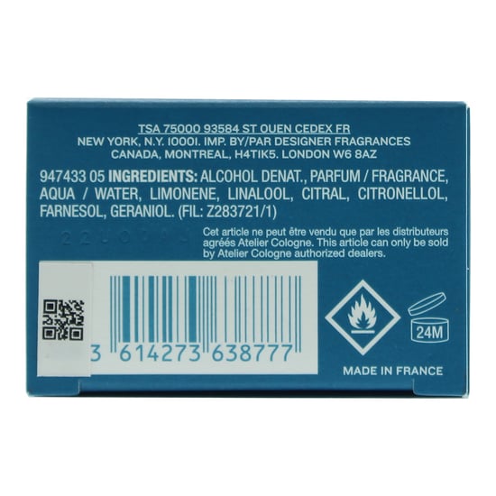 Atelier Cologne Oud Saphir Eau De Parfum 30 ml - Image 4