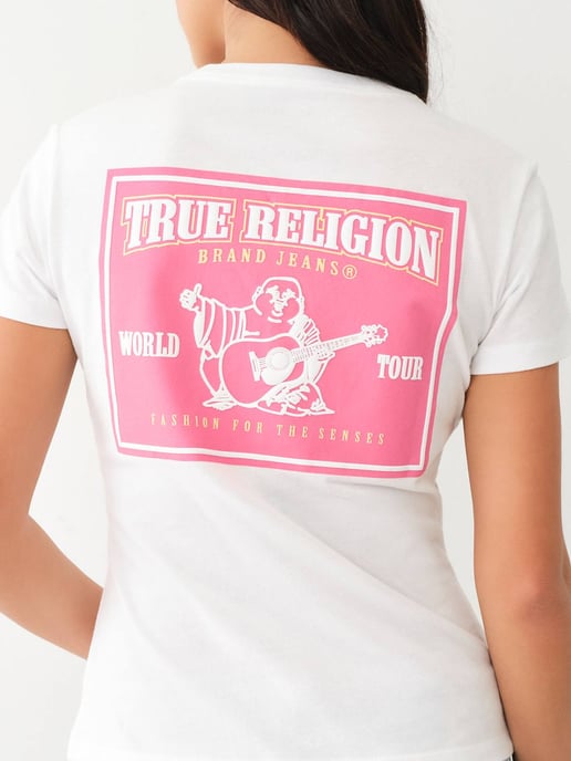 Buddha Puff Tee in White