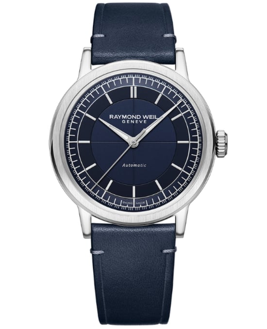 Raymond Weil Millesime Herrenuhr Blau 2925-STC-50001 - Image 1