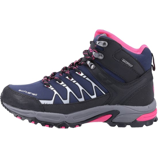 Cotswold Abbeydale Mid Softshell Women's Navy/Schwarz/Fuchsia Wanderschuhe - Image 5