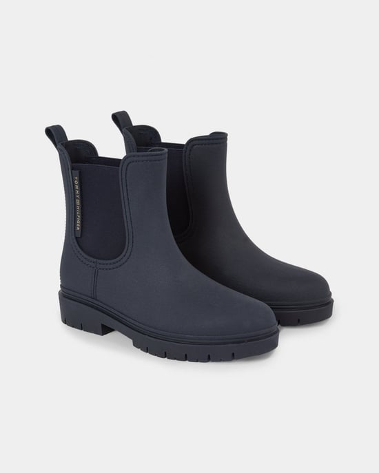 Tommy Hilfiger Essential Tommy Womens Chelsea Rainboots