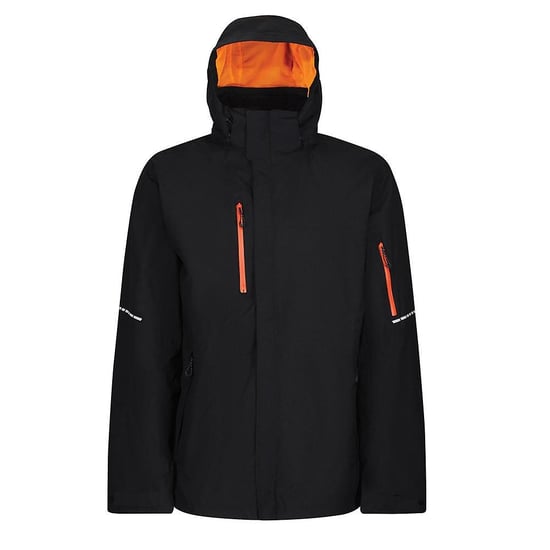 Regatta Mens X-Pro Exosphere II Softshell Jacket (Black/Magma Orange)