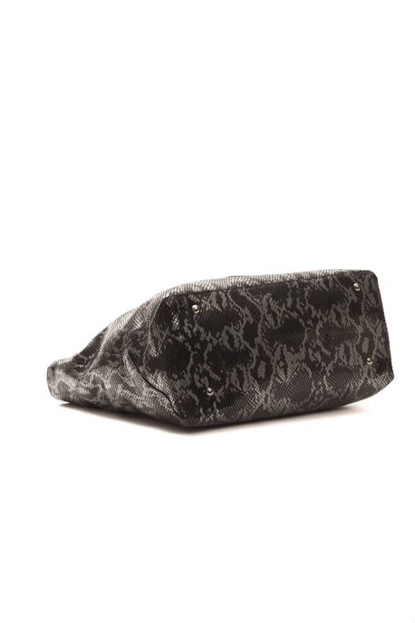 Pompei Donatella Grey Leather épaule pour femmes - Image 4