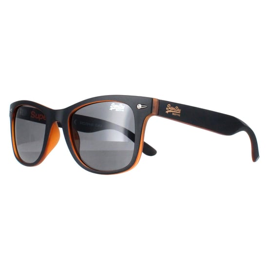 Superdry Square Mens Matte Black Orange Grey Rookie