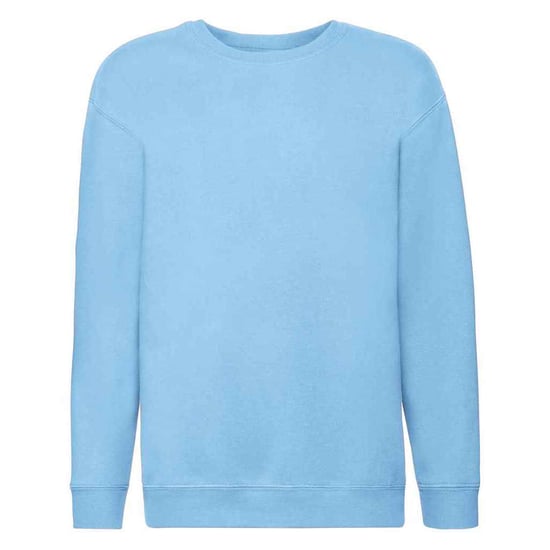 Fruit of the Loom - "Premium" Sweatshirt Überschnittene Schulter für Kinder (Himmel) - Image 1