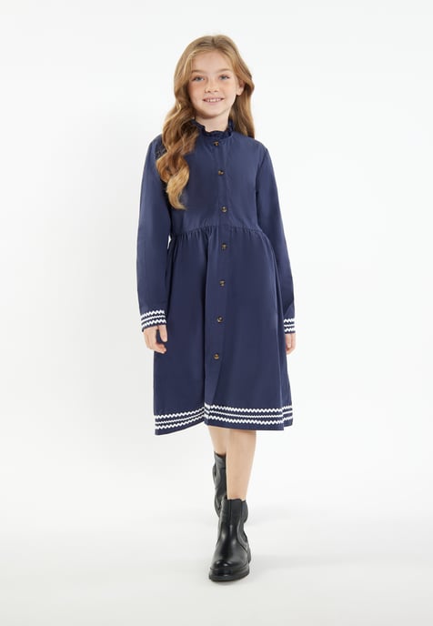 Dreimaster Kleid Mädchen (Kids) Marine - Image 2