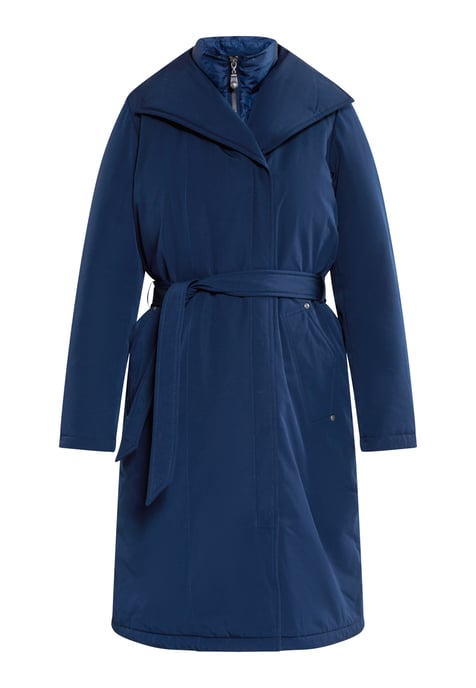 Dreimaster Wintermantel Damen Dunkelmarine - Image 4