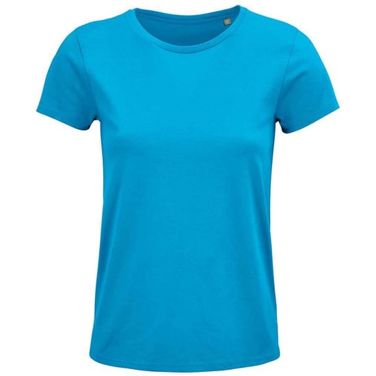 SOLS Womens/Ladies Crusader Bio-T-Shirt (Aqua Blau) - Image 1