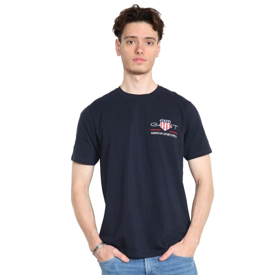 Gant | Herren T-Shirt mit Rundhalsausschnitt American - Image 1
