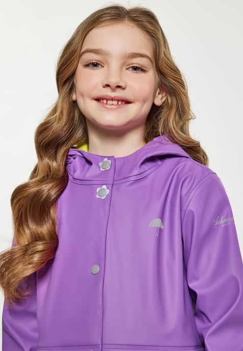 Schmuddelwedda Regenmantel Mädchen (Kids) lila - Image 5