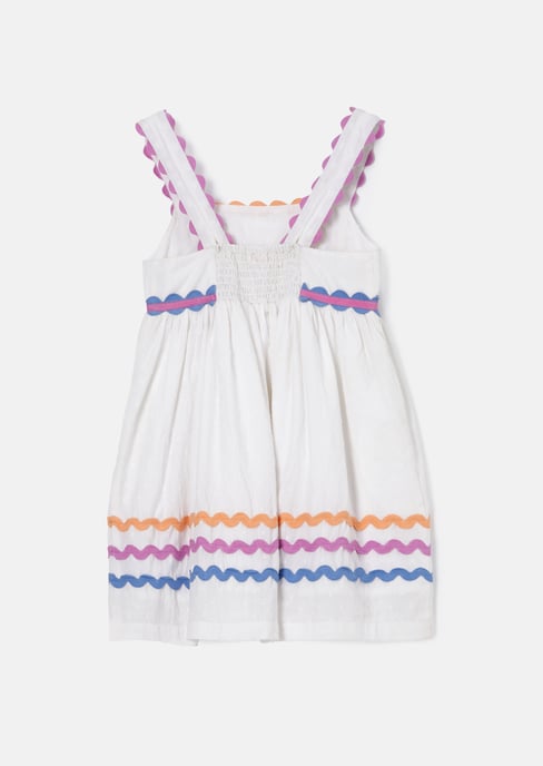 Lia White Rik Rak Dress - Image 2