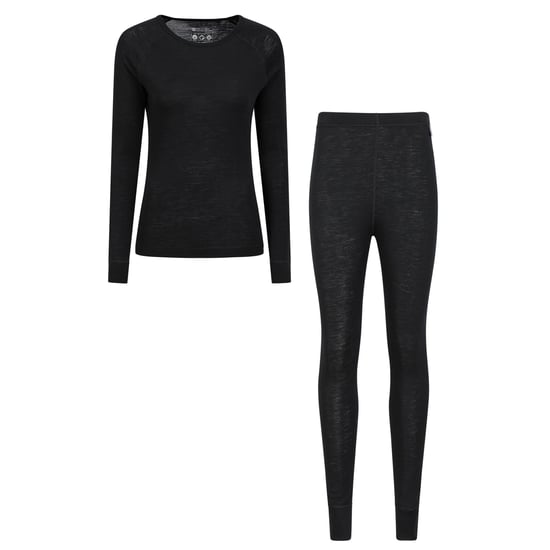 Mountain Warehouse - Basisschicht-Set für Damen (Schwarz) - Image 1