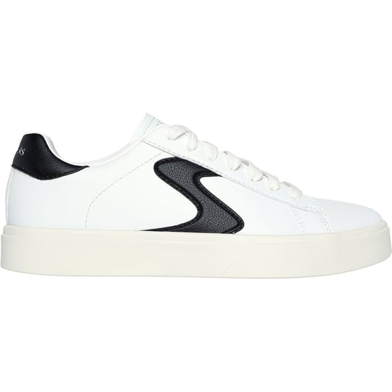 Skechers Eden LX - Beaming Glory Polyurethan Damen Weiß/Schwarz Turnschuhe - Image 5