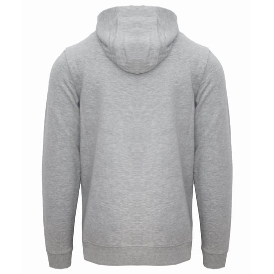 Aquascutum Branded Taped Pocket Grey Zip-Up Hoodie