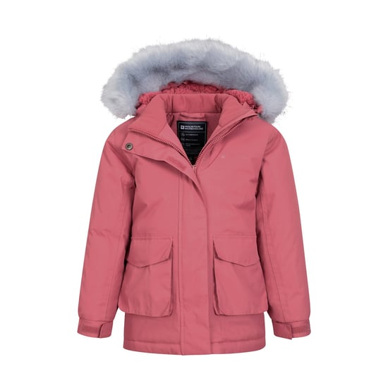 Mountain Warehouse Childrens/Kids Ranger Logo Wasserdichte Jacke (Rosa) - Image 3