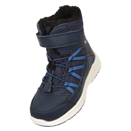 Mountain Warehouse Childrens/Kids Denver Adaptive Waterproof Snow Boots (Navy)