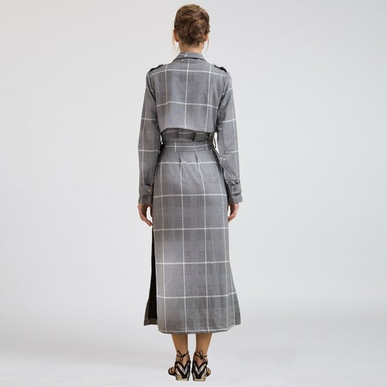 Langer Tartan-Mantel - Image 2